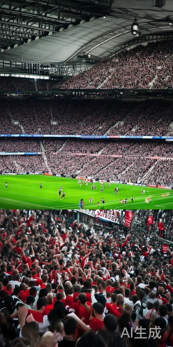 每当纽卡斯尔联登场，球迷们便燃起熊熊的热情。无论是